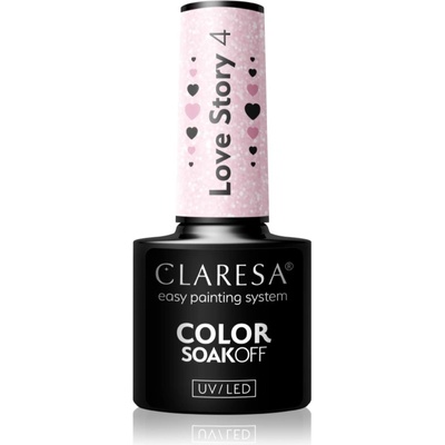 Claresa SoakOff UV/LED Color Love Story гел лак за нокти цвят 4 5 гр