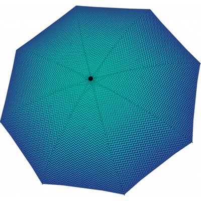 Doppler Fiber Mini Strong blue dámský skládací deštník modrý – Zboží Dáma