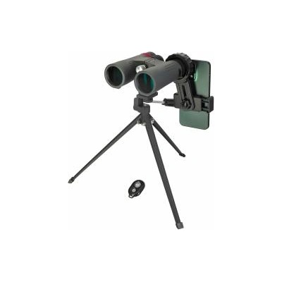 Kelvin (Levenhuk) Kelvin Snap 10x42 фотобинокъл с адаптер, триножник и Bluetooth дистанционно