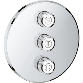 GROHE Grohtherm SmartControl Троен вентил за вграждане, външна част (29122000)