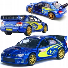 Kinsmart Subaru Impreza modré 1:36