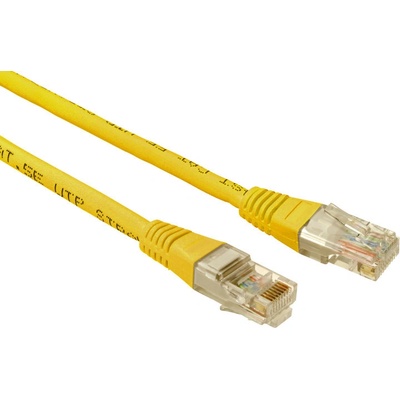PremiumCord sp6utp002Y Patch UTP RJ45-RJ45 CAT6, 0,25m, žlutý