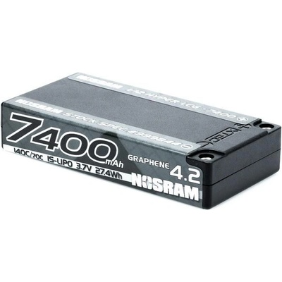 NOSRAM 1/12 Hyper LCG StockSpec GRAPHENE-4.2 7400mAh Hardcase akumulátor 3.7V 140C/70C