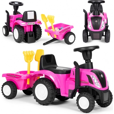 Multistore Traktor ružové