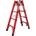 KRAUSE Диелектрикова двустранна стълба Krause 28000 Volt, 2х4 (06819703) (06819703)