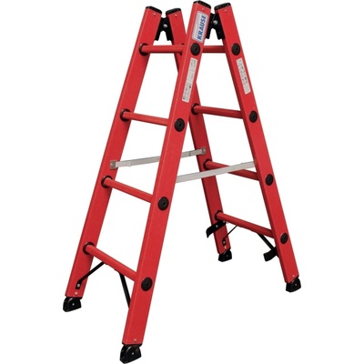 KRAUSE Диелектрикова двустранна стълба Krause 28000 Volt, 2х4 (06819703) (06819703)