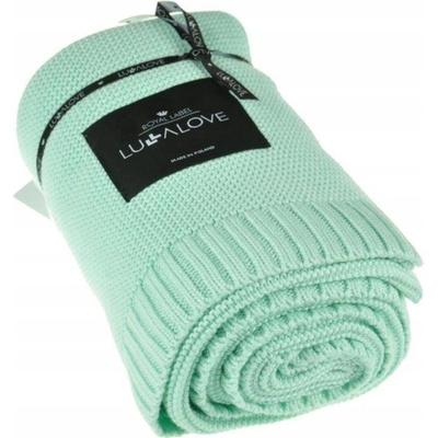 Lullalove bambusová deka zavinovačka Delicious Mint