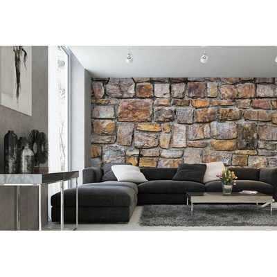 DIMEX ART Самозалепваща се флизелинова фототапета текстурирана каменна стена 375 x 250 см