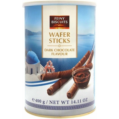 Feiny Biscuits Vaflové trubičky s krémovou náplní z hořké čokolády 400 g