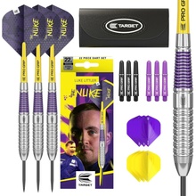 Sada steel šipek Target Luke Littler 22g, brass
