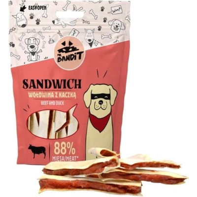 Mr.Bandit SANDWICH Hovězí s kachním masem 500 g