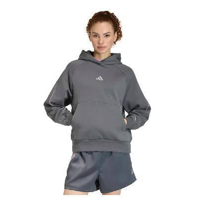 Суичър Adidas Stadium hoodie - Grey (Grey Six / St Tropic Bloom / Ch Solid Grey)