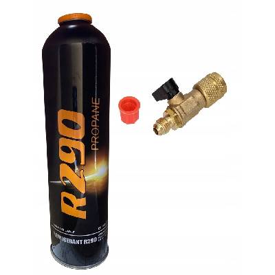 Chladivo Freon Gaz R290 propán 370 ventil (Chladivo Freon Gaz R290 propán 370 ventil)