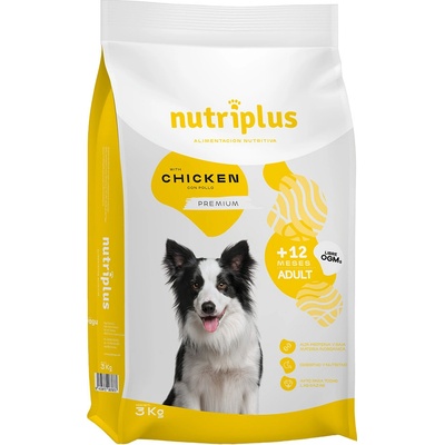 Nutriplus Adult Dog s kuřecím 2 x 3 kg