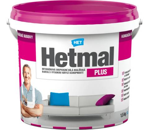 HET Hetmal Plus 1,5 kg biely
