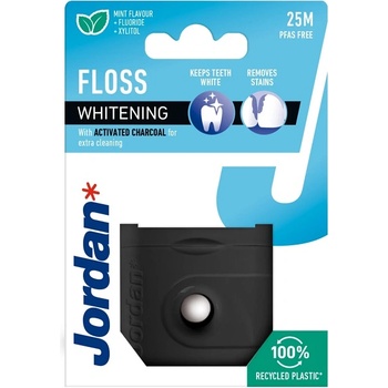 Jordan Избелващ конец за зъби Multiaction Floss, 25 m