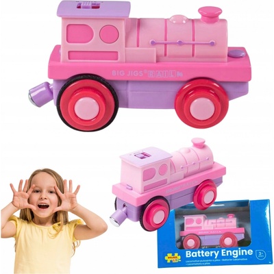 Bigjigs Rail Elektrická lokomotíva Silná rosacea