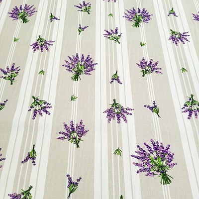 Dekorační látka LEVANDULE PROVENCE šíře 160 cm