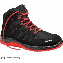 Elten MADDOX BOA black-red Mid ESD S3 obuv