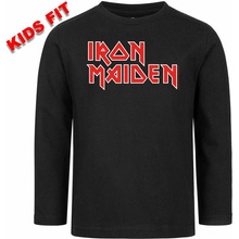 Tričko metal METAL-KIDS Iron Maiden Logo černá