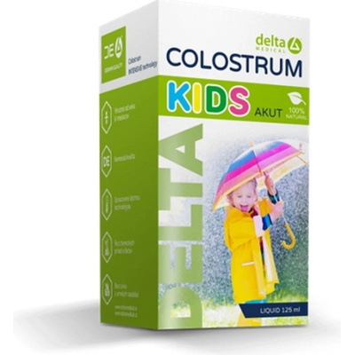 Delta Colostrum Akut sirup KIDS 100% Natural 125 ml