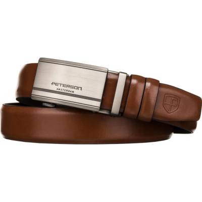 Peterson Pánský pásek PTN A006 BROWN