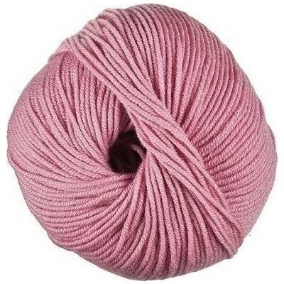 100% vlněná příze merino WOOLLY od DMC 50g, růžová