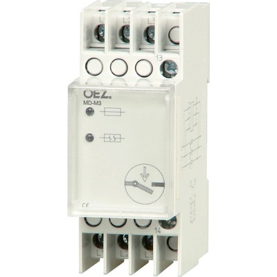 OEZ OEZ:38614 Elektronická signalizace stavu pojistek MD-M3 pro dálkovou signalizaci stavu pojistek pro OPVA, OPVP