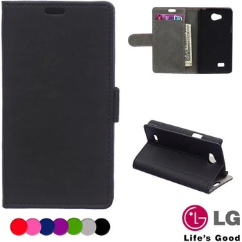 Image 1 of LG Joy H220 Magnetic Wallet Кожен Калъф и Протектор