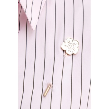 KENZO Памучна рокля Kenzo в розово среднодълга със стандартна кройка FF62RO4049LU (FF62RO4049LU)