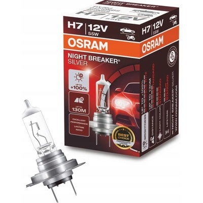 Osram Night Breaker Silver H7 PX26d 12V 55W 64210NBS