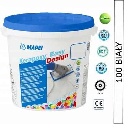 Mapei Kerapoxy Easy Design 3 kg bílá – Zbozi.Blesk.cz