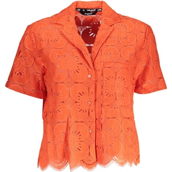 Desigual Дамска риза desigual, Цвят Оранжев (23swcw09_arancio_3074)
