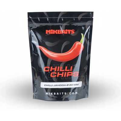 Mikbaits Chilli Chips Boilies 300 g 20 mm Chilli Jahoda – Sleviste.cz