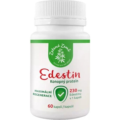 Zelená Země Edestin 60 kapsúl