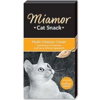 Miamor Cat Snack Cream multivitamín 6 x 15 g