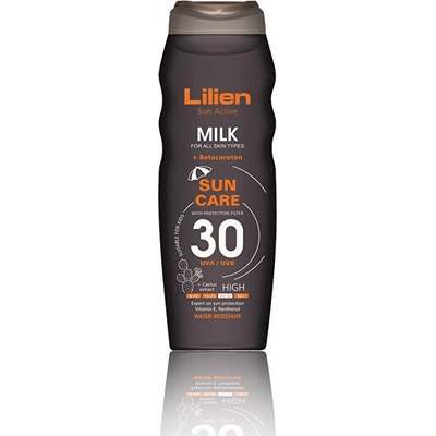 Lilien Sun Active Milk mlieko na opaľovanie SPF30 200 ml