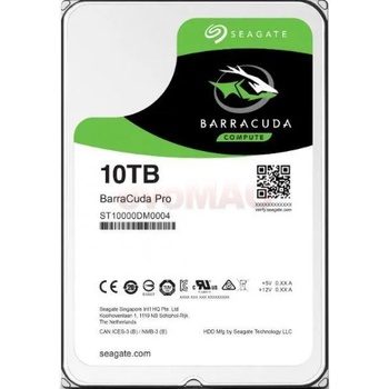 Seagate BarraCuda Pro 3.5 10TB 7200rpm 256MB SATA3 (ST10000DM0004)