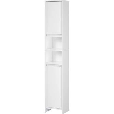 Livarno® Vysoká skrinka do kúpeľne Oslo, biela (100407802)