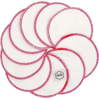 Imsevimse kozmetické odličovacie tampóny z biobavlny Pink 10 ks