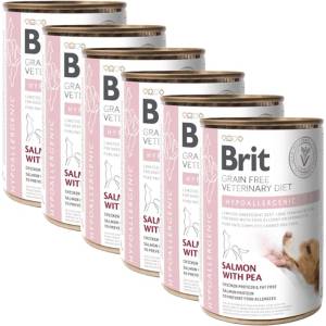 Brit Брит Ветеринарни Диети GF куче Хипоалергенен 6 x 400 г