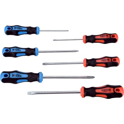 EXTOL PREMIUM Šroubováky sada 6ks, 3x(-), 3x(PH), CrV 8819256