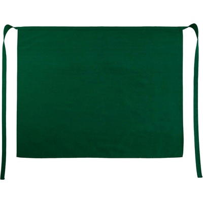 SG Accessories - BISTRO Bistro pasová zástěra ze směsového materiálu 100 × 78 cm Zelená lahvová