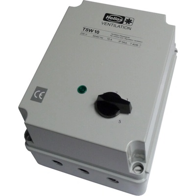 Helios TSW 10 5-stupňový transformátorový regulátor otáček 10A