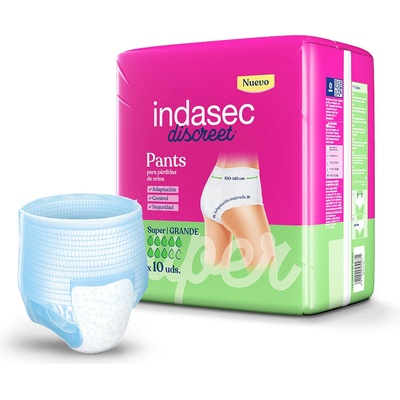 Indasec pant super L 10 ks