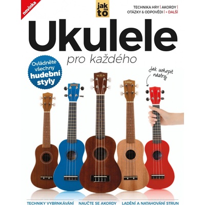 Ukulele pro každého učebnice na ukulele – Zbozi.Blesk.cz