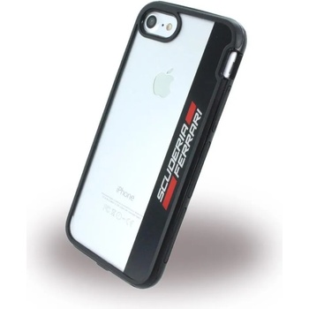 Image 1 of Ferrari Луксозен Хибриден Калъф за iPhone SE 2022/2020 8/7, Ferrari ShockProof Case, Черен (FEHCP7TR4)