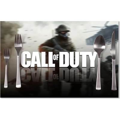 Sablio Prestieranie Call of Duty Vrtuľník 40x30cm
