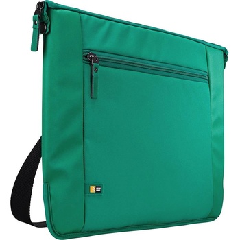 Case Logic Елегантна чанта за MacBook Pro 15 и лаптопи до 15 инча - Case Logic Intrata 15.6 Laptop Bag (зелен) (INT115GR)