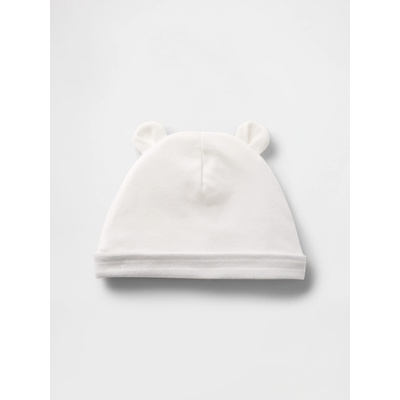 GAP Baby čiapka Unisex Supima® Biela